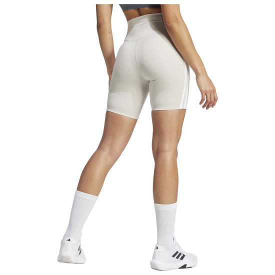 Adidas Γυναικείο κολάν Optime Essentials 3-Stripes Short Leggings